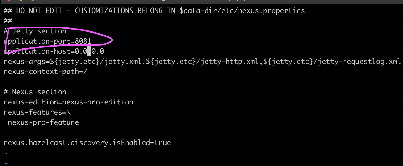 Coaching on DevOps and Cloud Computing How to change default port